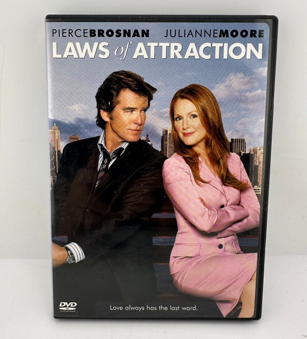 Laws of Attraction DVD 2004 Pierce Brosnan Julianne Moore Romantic Comedy